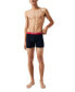 Фото #2 товара Men's Casual Stretch Boxer Brief Set, 3 Pack