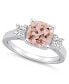 Фото #1 товара Кольцо Macy's Morganite and Diamond