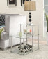 Фото #3 товара Журнальный столик Convenience Concepts designs2Go Classic Glass 2 Step Chairside End Table