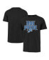 Фото #1 товара Men's Black Detroit Lions Regional Franklin T-shirt