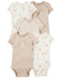 Фото #15 товара Baby 5-Pack Short-Sleeve Bodysuits 6M