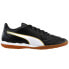 Puma Capitano Ii Indoor Soccer Mens Black Sneakers Athletic Shoes 105568-01