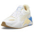 Фото #2 товара Puma RsX Retro Resort Lace Up Womens White Sneakers Casual Shoes 39598402