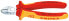 Фото #1 товара Клещи диагональные Knipex 70 06 125 из хром-ванадиевой стали, пластик, красно-оранжевые 12.5 см 121 г