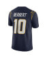 ფოტო #3 პროდუქტის Men's Justin Herbert Navy Los Angeles Chargers Vapor Limited Jersey