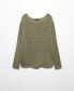 Фото #4 товара Women's Boat-Neck Knitted Sweater