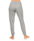 Фото #3 товара Women's Drawstring Jogger Pajama Pant