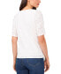 Women's Short Sleeve Eyelet-Embroidered Knit Top