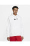 Фото #1 товара Sportswear Erkek Beyaz Hoodie Sweatshirt DD9694-100