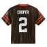 NFL Cleveland Browns Toddler Boys' Short Sleeve Cooper Jersey - 2T