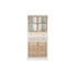 Фото #9 товара Шкаф DKD Home Decor Белый Натуральный Стеклянный Ель 86 x 40 x 180 cm 80 x 42 x 180 cm
