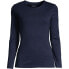 Фото #2 товара Women's Long Sleeve Crew Neck T-Shirt