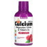 Liquid Calcium, Magnesium Citrate & Vitamin D3, Raspberry, 16 fl oz (473 ml)