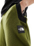 The North Face NSE Fleeski fleece joggers in olive