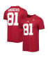 Фото #2 товара Men's Mark Andrews Crimson Oklahoma Sooners Alumni Name and Number Team T-shirt