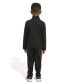 ფოტო #2 პროდუქტის Little Boys Essential Tricot Jacket and Pant, 2 Piece Set