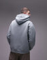 Topman relaxed hoodie in sage - MGREEN grün, XS - Chest 36 - фото #4