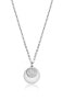 Charming steel necklace with pendants VN1099S