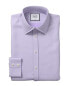 Фото #1 товара Charles Tyrwhitt Non-Iron Micro Diamond Shirt Men's