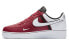 Nike Air Force 1 07 LV8 白红 / Кроссовки Nike Air Force CI0061-600