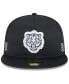 Фото #2 товара Men's Black Detroit Tigers 2024 Clubhouse 59FIFTY Fitted Hat