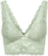 Dámská podprsenka ONLCHLOE Bralette 15107599 Subtle Green