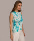 ფოტო #3 პროდუქტის Women's Printed Asymmetrical-Hem Tank