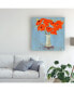 Фото #3 товара Victoria Borges Orange Poppy Impression I Canvas Art - 27" x 33"