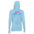 SCALES Mahi Slam Womens Hooded Performance Shirt Hoodie