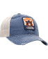 Фото #4 товара Men's Navy, Natural Auburn Tigers Ol' Faithful Trucker Snapback Hat