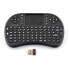 Wireless keyboard + Mini Key touchpad - black