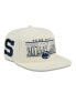 Men's White Penn State Nittany Lions Throwback Golfer Corduroy Snapback Hat