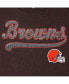 Фото #2 товара Women's Brown Cleveland Browns Justine Long Sleeve Tunic T-shirt