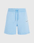 Calvin Klein Jeans Monogram Fleece Jogger Shorts in Dusk Blue L - EU 40 - фото #4