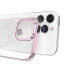 Фото #5 товара Чехол для смартфона Kingxbar Wish Series для iPhone 14 Pro Max с кристаллами розового цвета