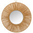 Wall mirror Alexandra House Living Natural Fibre 60 x 1 x 60 cm Circular