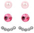 Earrings Set Ear Cuff Rose Rosaline