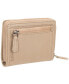 Women's Pebbled Collection RFID Secure Mini Clutch Wallet