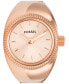 Фото #4 товара Часы Fossil Ring Watch Rose Gold Tone