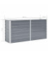 Фото #2 товара Garden Raised Bed Galvanized Steel 63"x15.7"x31.3" Gray