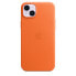 Фото #3 товара Чехол для Apple iPhone 14 Plus из кожи с MagSafe - Оранжевый - Apple - iPhone 14 Plus - 17 см (6,7") - Оранжевый - Чехол
