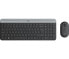 Logitech MK470 Slim Combo - Full-size (100%) - RF Wireless - QWERTZ - Graphite - Mouse included