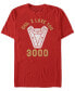 Фото #1 товара Marvel Men's Avengers Endgame Dad I Love You 3000, Short Sleeve T-shirt