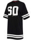 ფოტო #3 პროდუქტის Women's Black Las Vegas Raiders Clair Half-Sleeve Dress