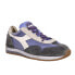 Diadora Equip H Dirty Stone Wash Evo Lace Up Mens Purple Sneakers Casual Shoes