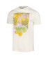 ფოტო #3 პროდუქტის Men's Cream Yes Tree Gradient Graphic T-shirt