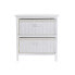 Chest of drawers DKD Home Decor White Bamboo Paolownia wood 42 x 32 x 45 cm