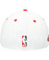 Фото #2 товара Men's White/Red Atlanta Hawks Throwback 2Tone 59FIFTY Fitted Hat