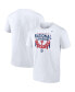 Men's White Philadelphia Phillies 2022 National League Champions Locker Room Short Sleeve T-shirt