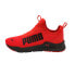Puma Wired Rapid 38588103 Mens Red Canvas Slip On Athletic Running Shoes